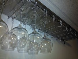 Ikea Hacked EKBY MOSSBY Wine Glass Hanger - Instructables