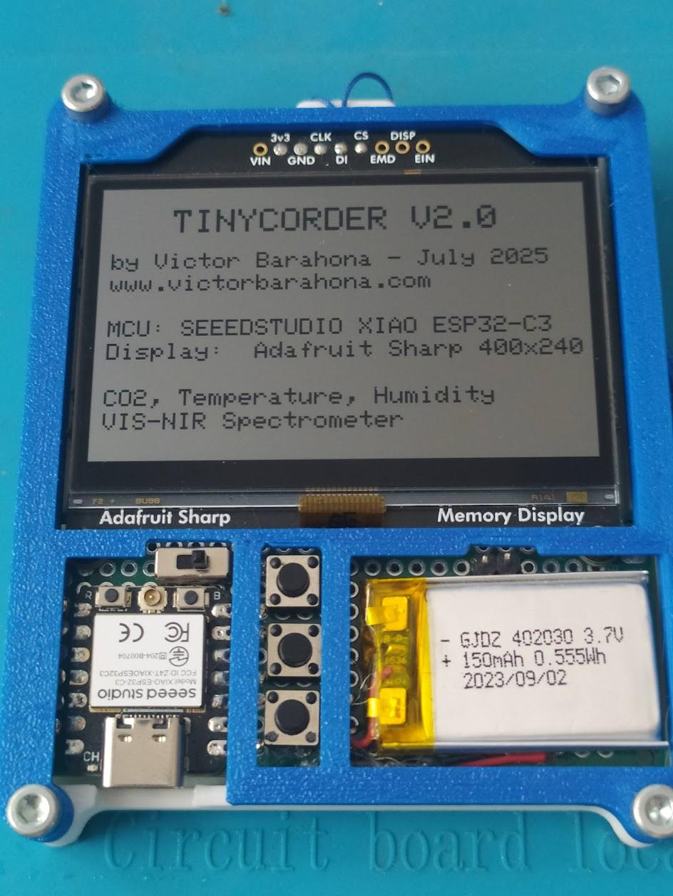 Tinycorder, a Multitool Device to Sense Environment, Test Electrical Signals and More.
