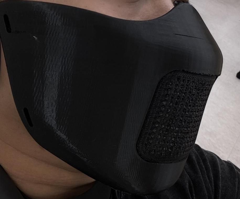 Airflow Displacement Perforated Insert Mesh Mask [ADPIMM]