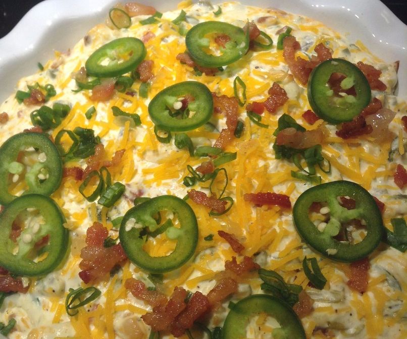 Cheesy Jalapeno Popper Dip