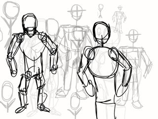 Someon Edrawing How To Draw Human Figure Step By Step