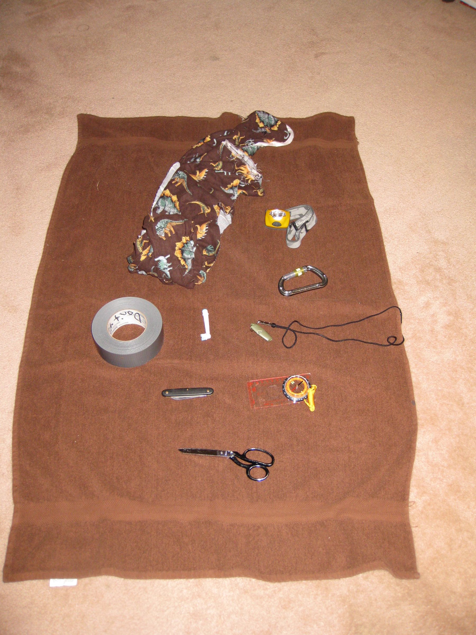 The Survival Towel    (Super Easy)
