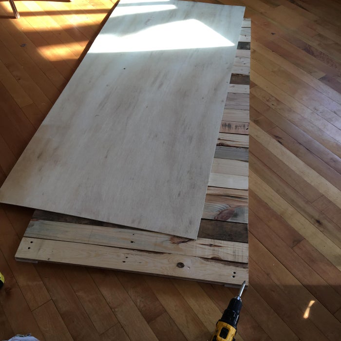 Attach the Plywood Backing