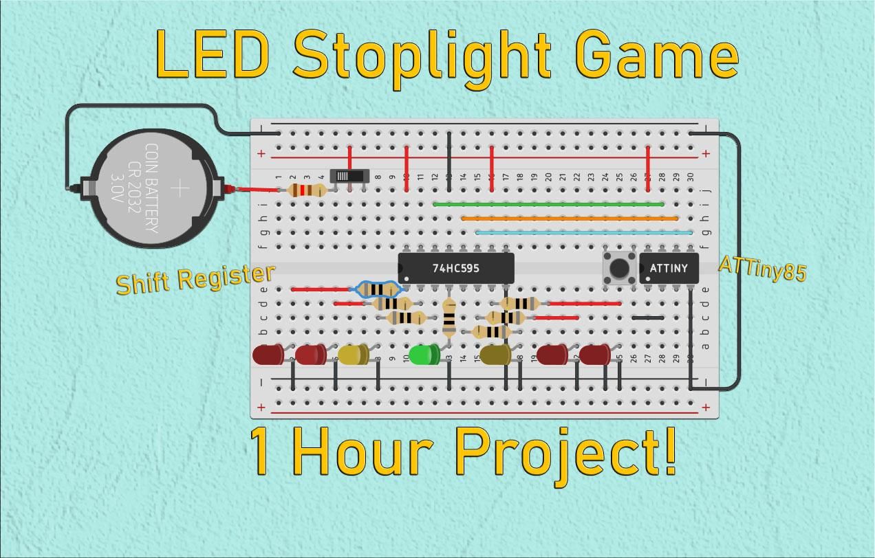 Stoplight LED Game