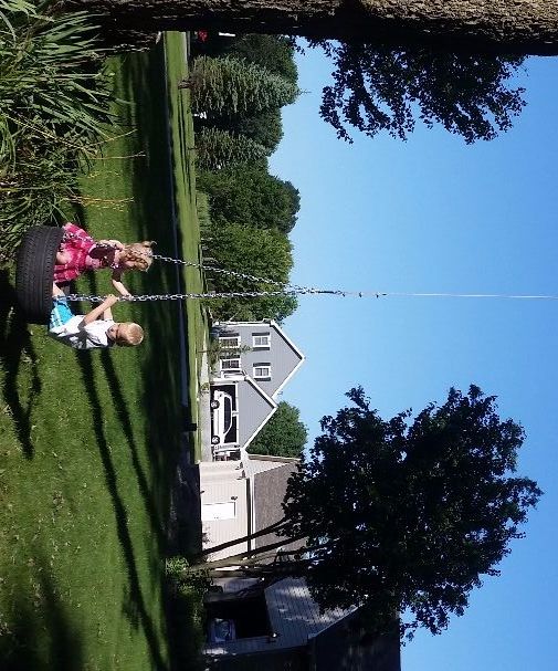 Super Yard Swing for Kids (and Dads)