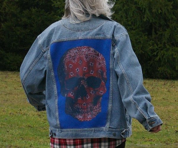 Denim Jacket Framed T-Shirt (JuxTeePosed Jacket)