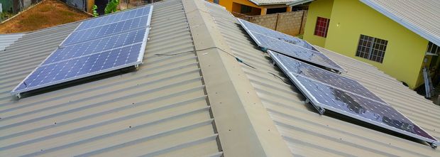 Solar Panels for Harvesting Sunlight.