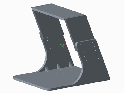 Modeling the Wheel Stand