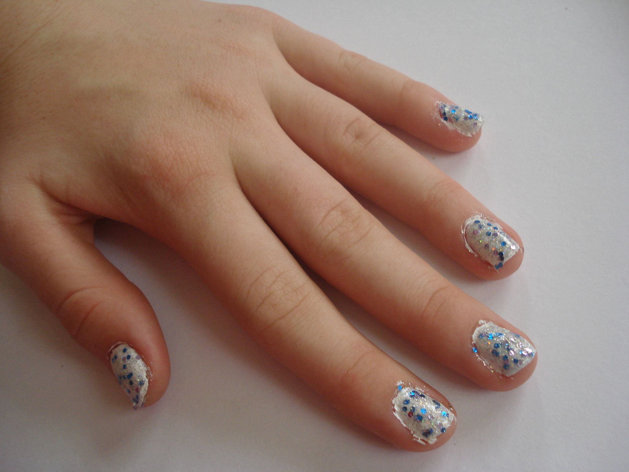 Sweet and Simple Winter Manicure