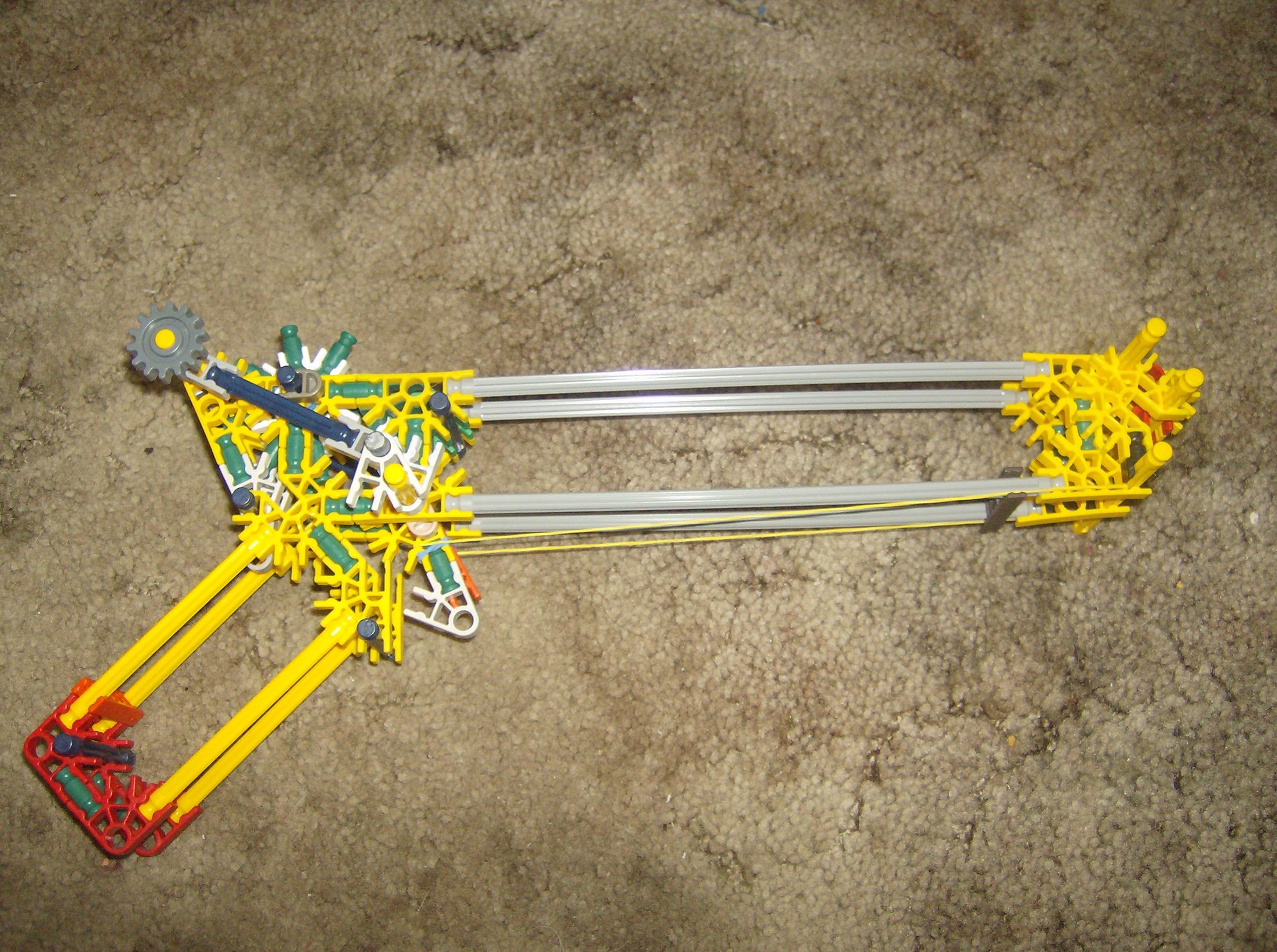 Semi Automatic Luger Rubber Band Gun