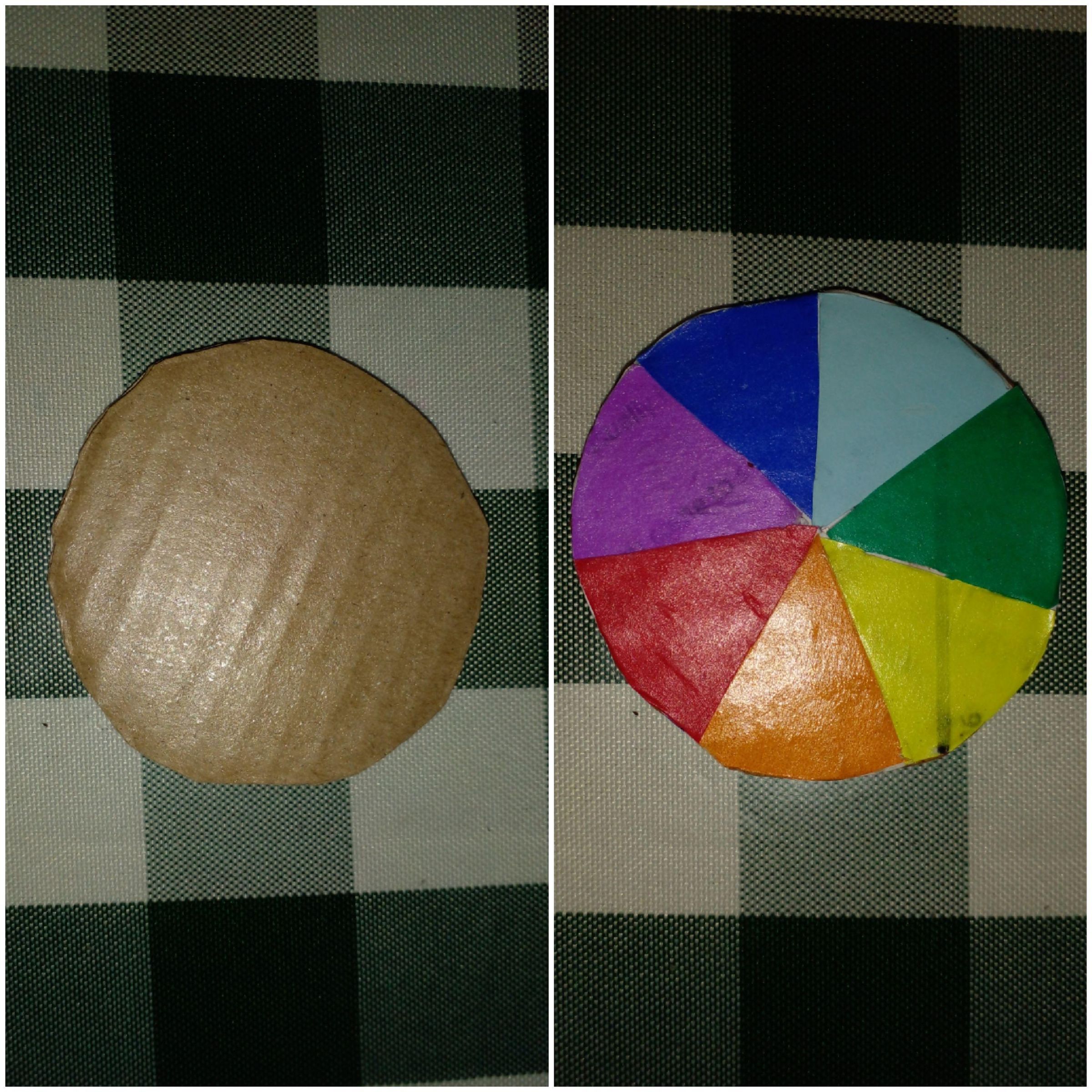 How To Make A Newton Colour Wheel