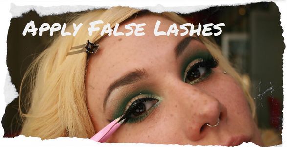 Apply False Lashes