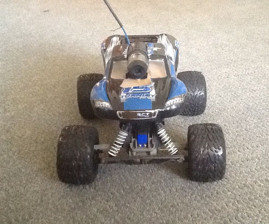 RC truck camera mount