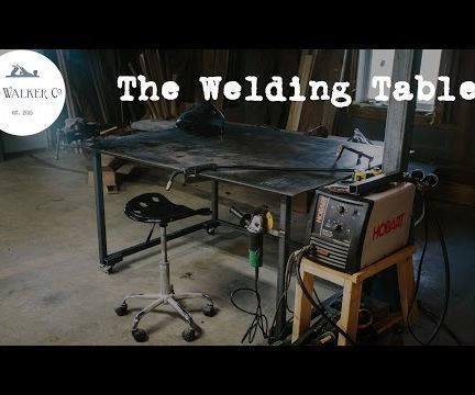 A Welding Table - Wm Walker Co Style