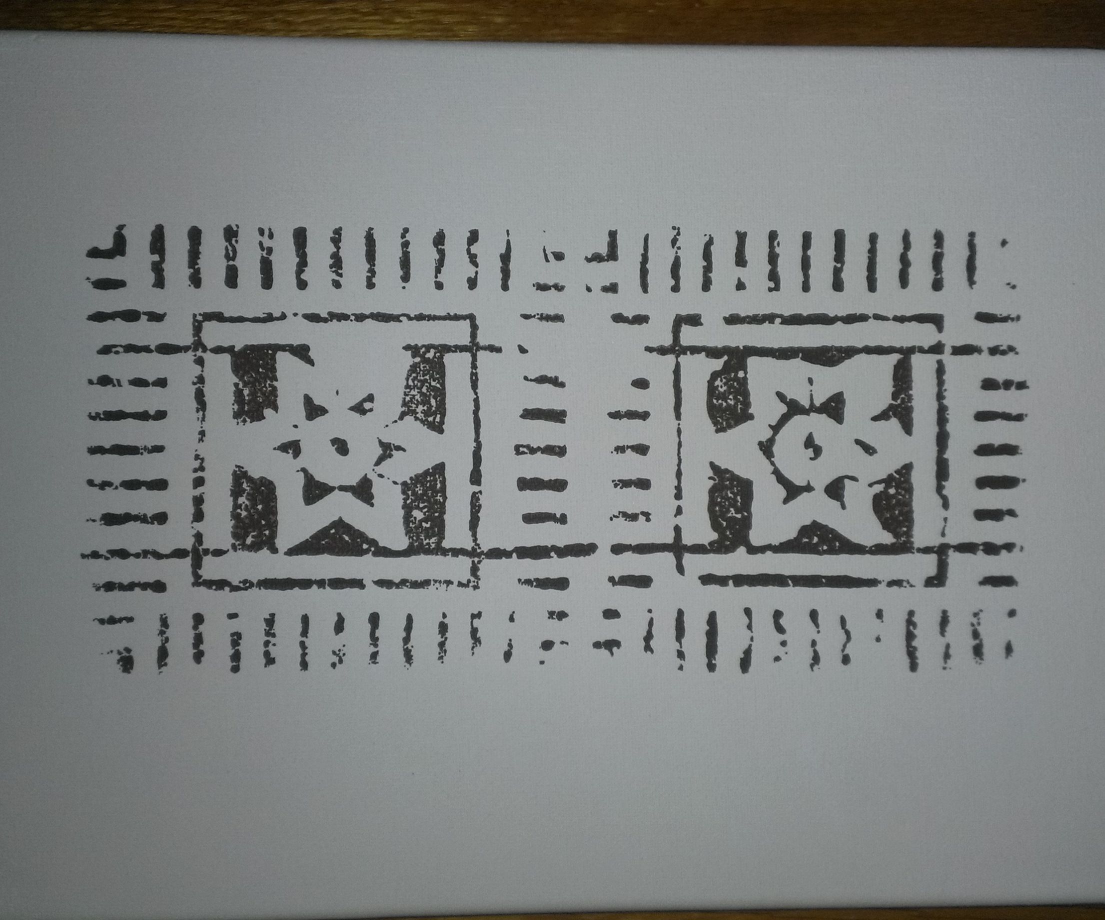 Brick Block Printing