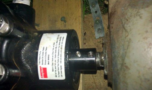 Connect Motor to Pump