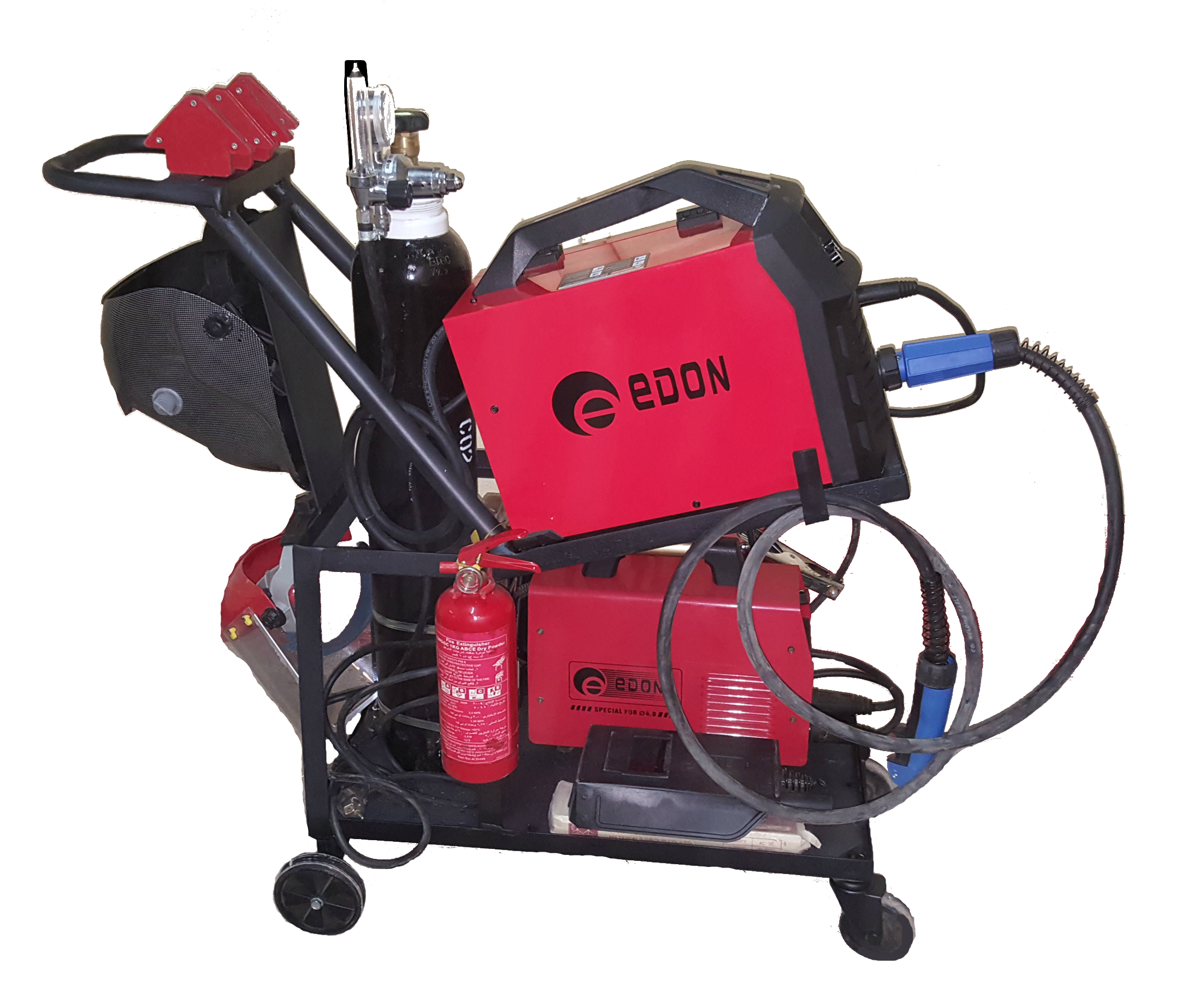 Welding Cart Made From Scrap