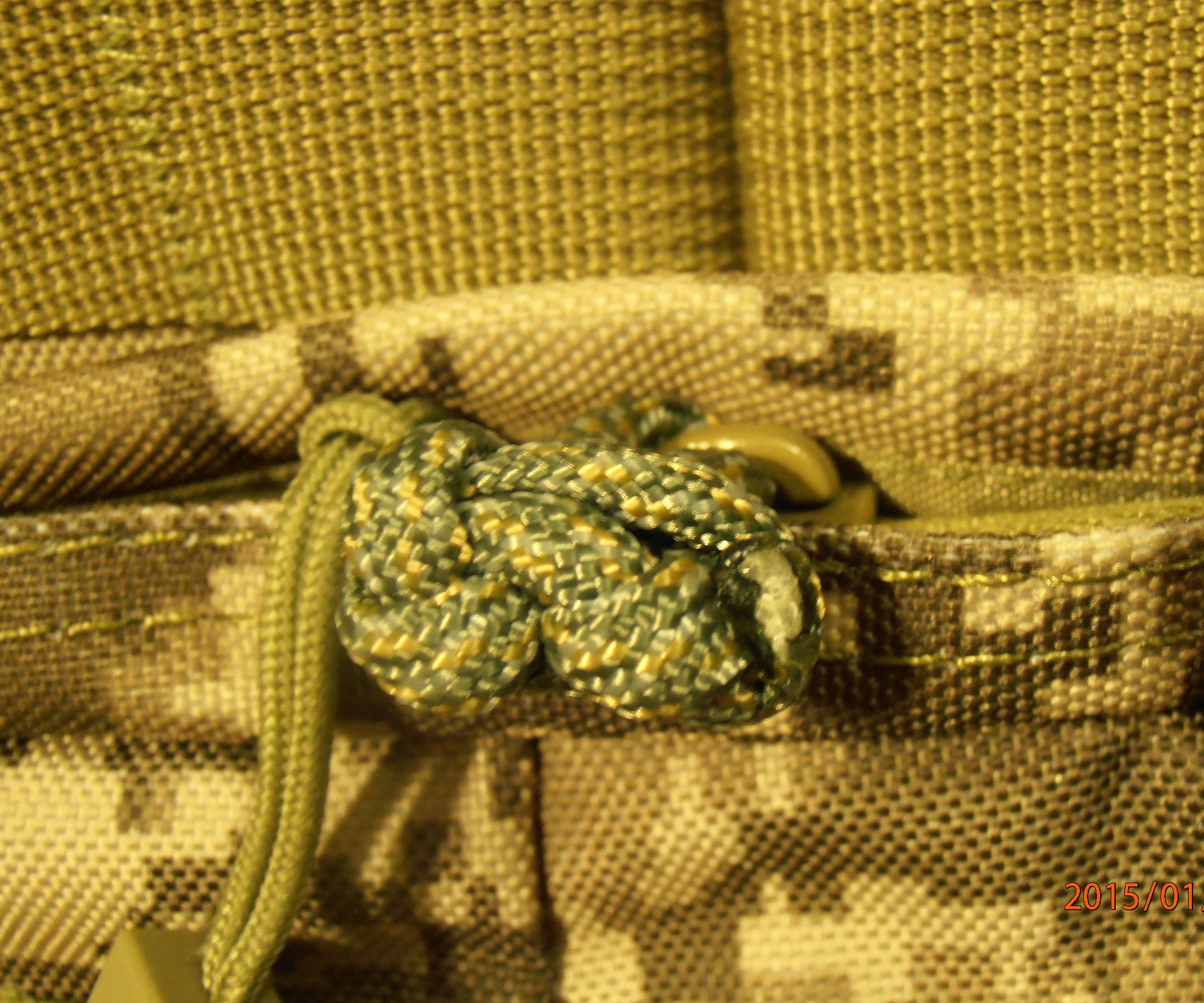 Paracord Zipper Pull