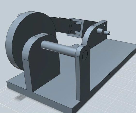 3D printable compressed air engine