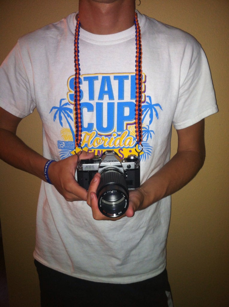 Paracord Camera Strap : 8 Steps - Instructables