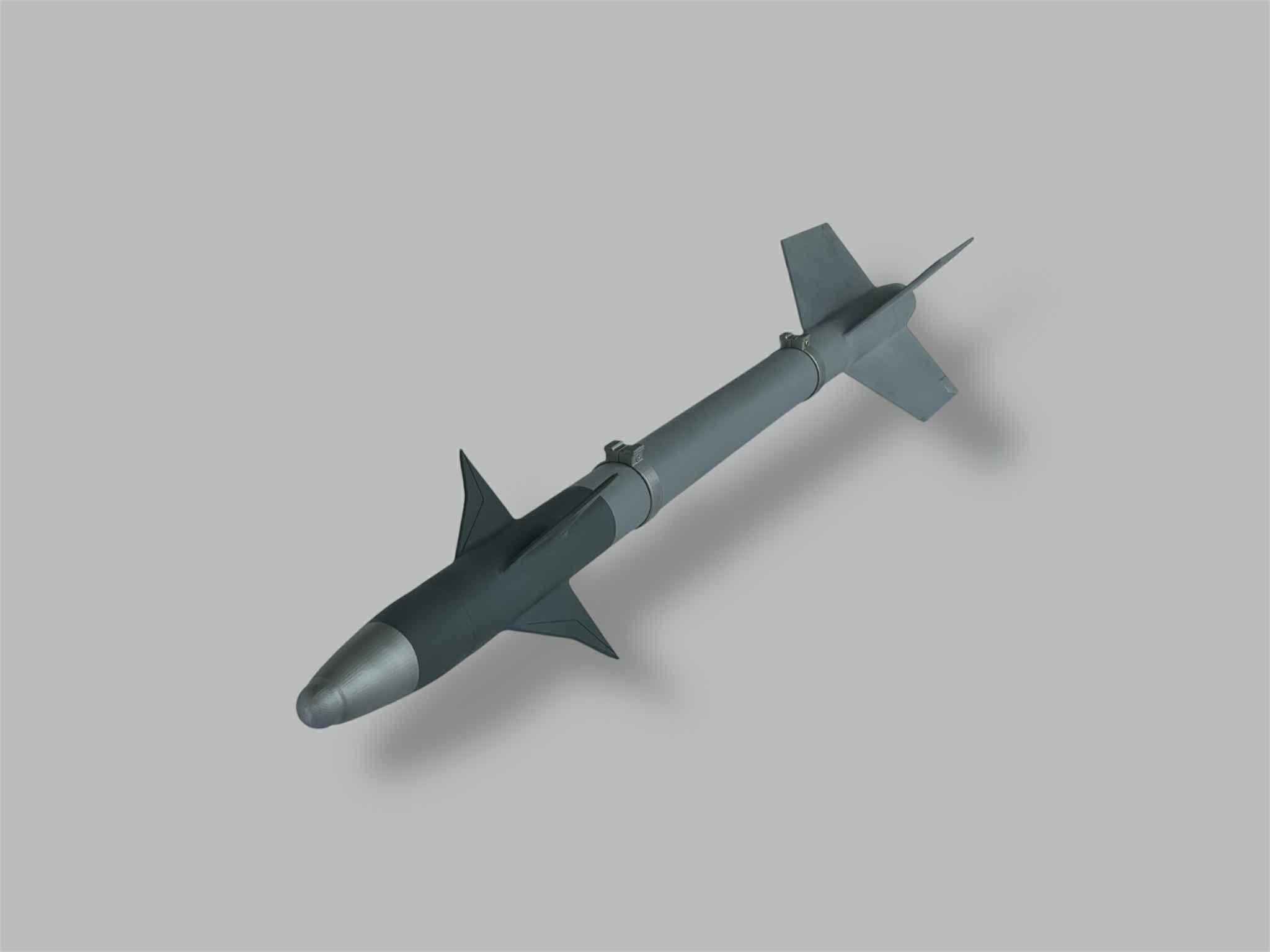 3D Printed Sidewinder Missile Model : 6 Steps - Instructables