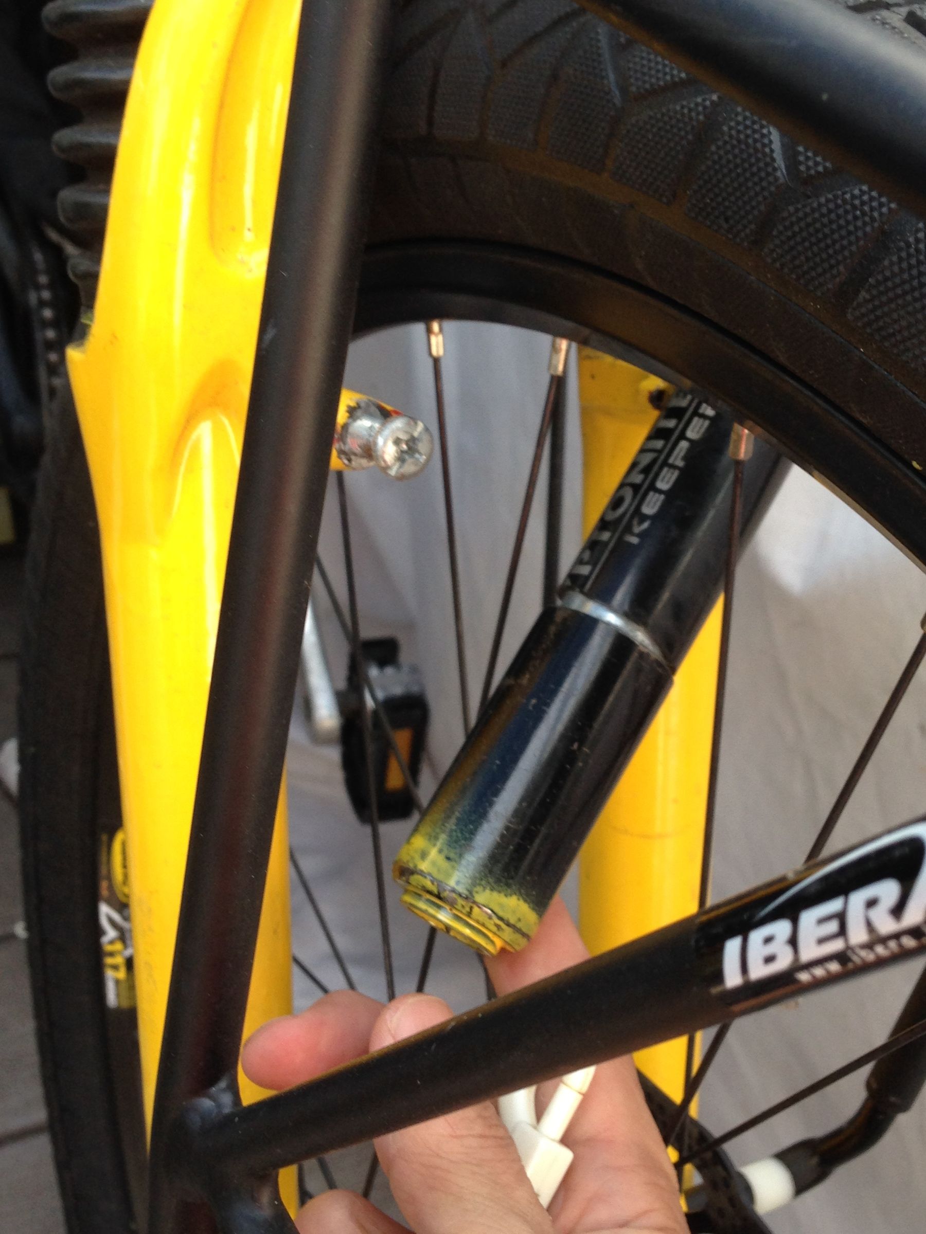 Front Wheel Kryptonite Bike Lock Hack 3 Steps (with Pictures