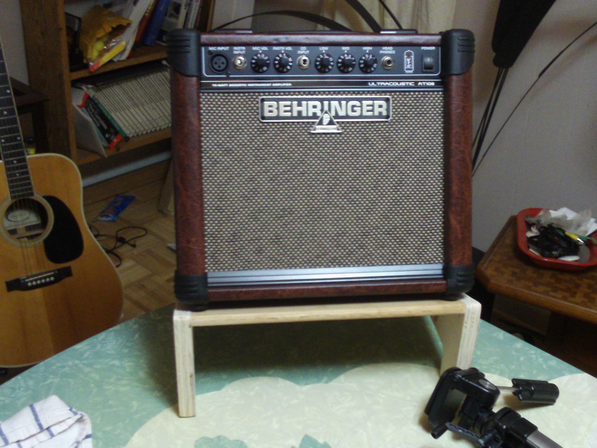 Small Amp Stand for Under 10 4 Steps Instructables