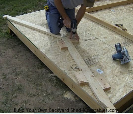 How to Build Shed Roof Rafters : 5 Steps - Instructables