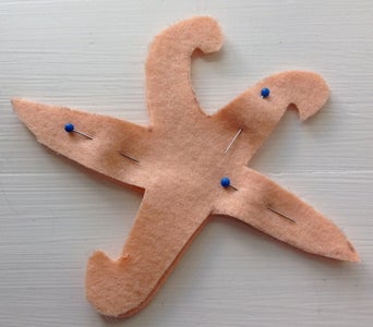 Felt Starfish Stuffie
