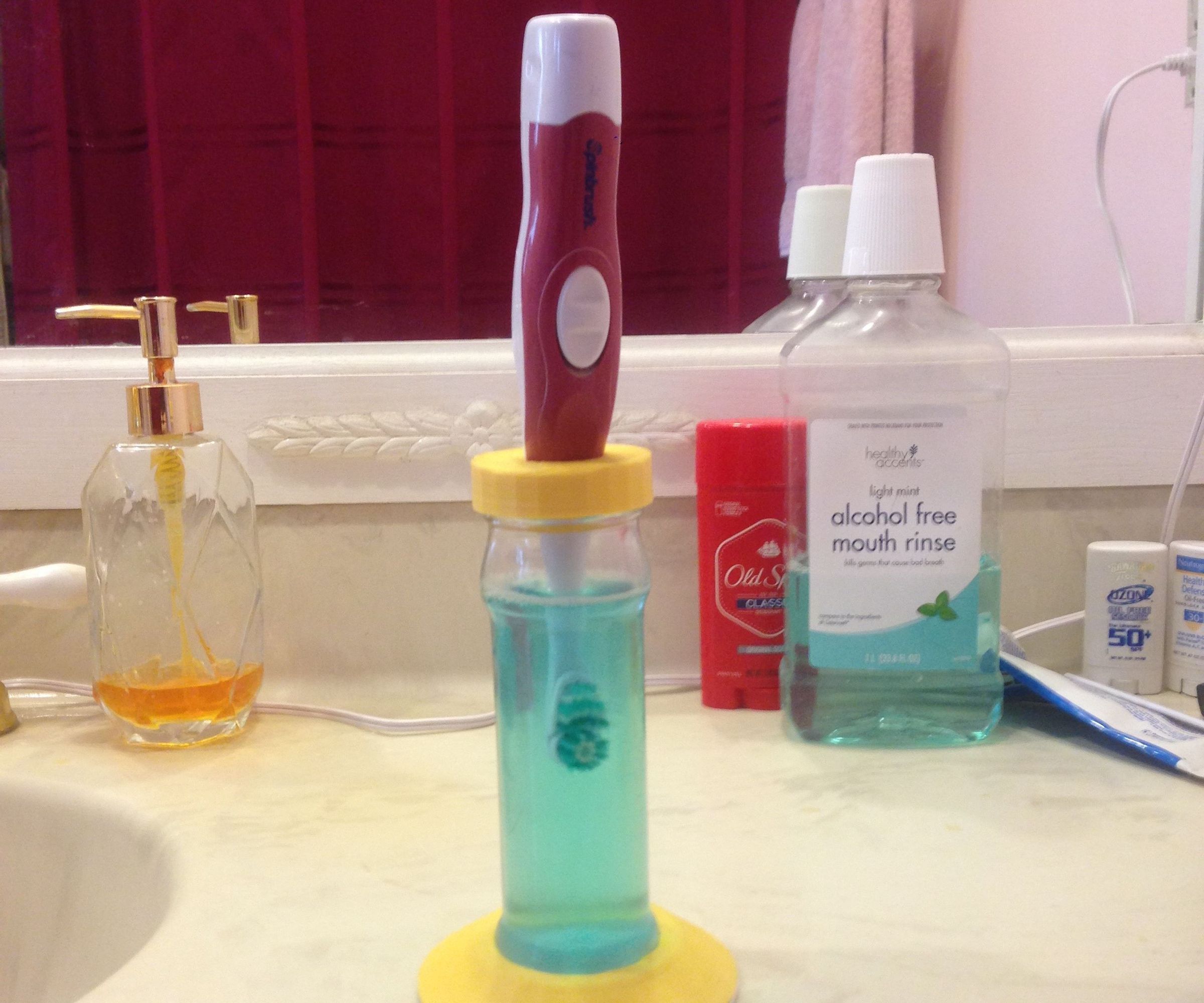 Sterile Toothbrush Storage