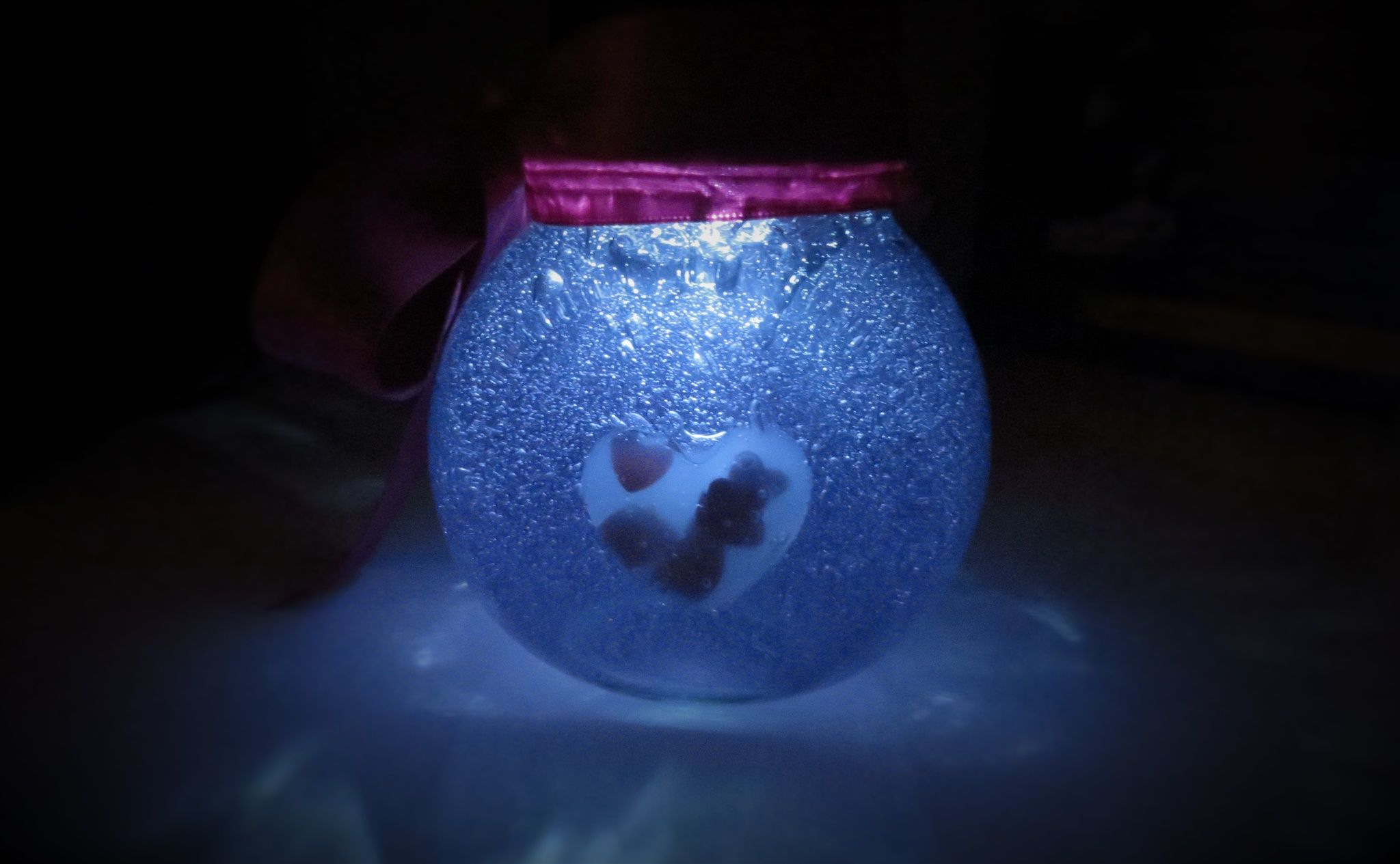 SUN JAR, VALENTINES DAY GLOW JAR