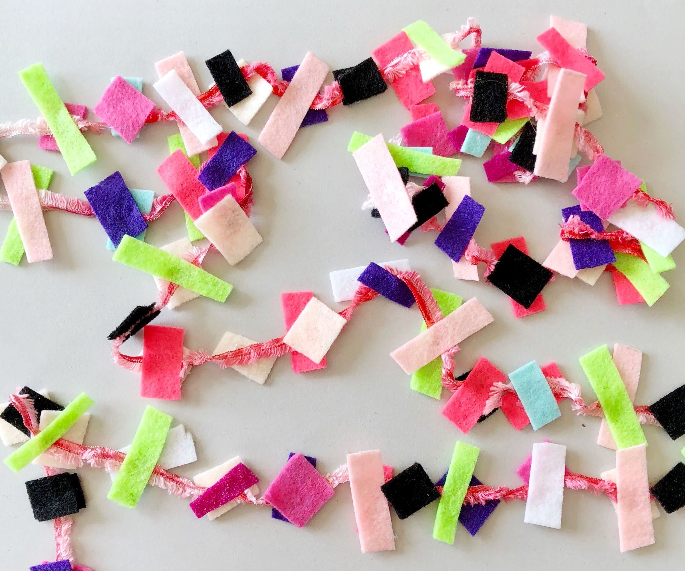 DIY Confetti Garland