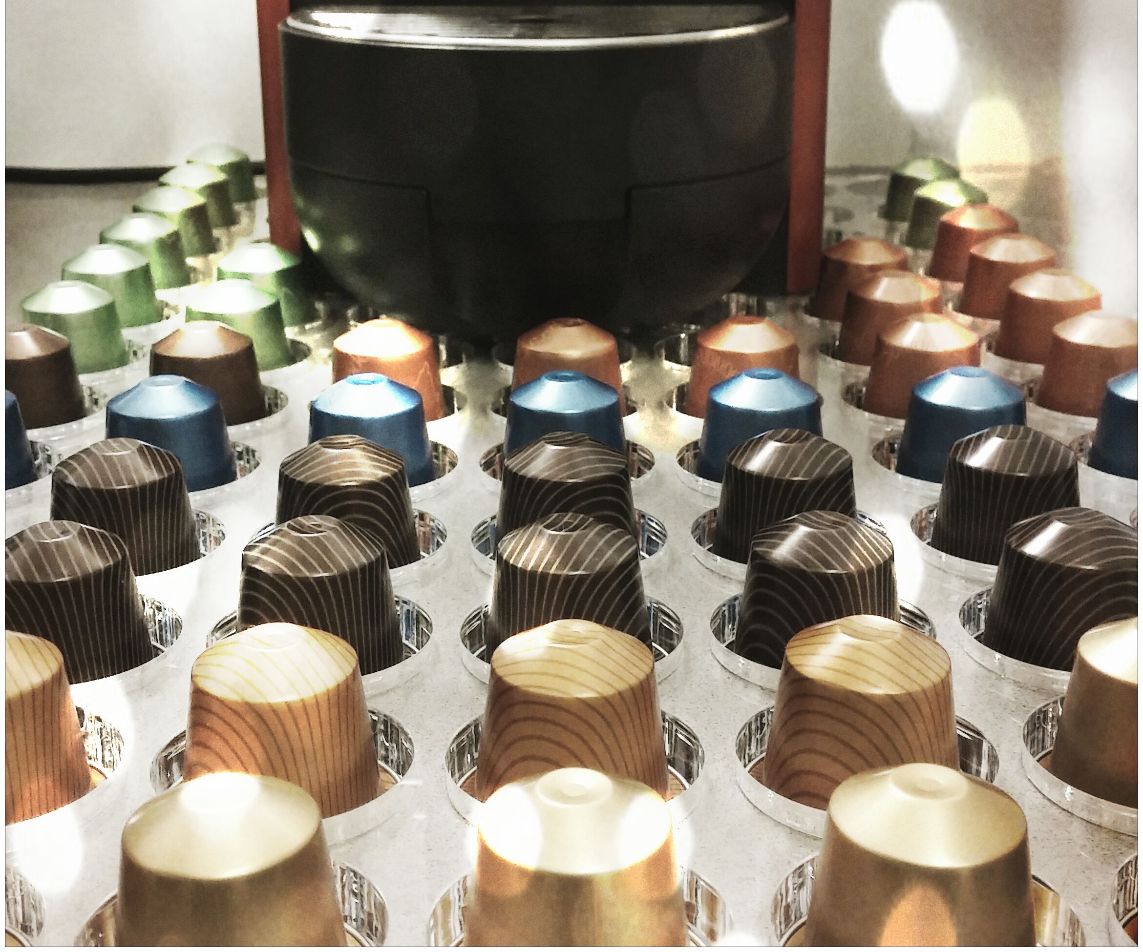 Clear Acrylic Coffee Pod Holder