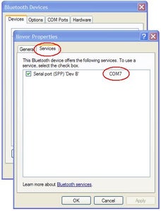 Connecting to the Module Step 6