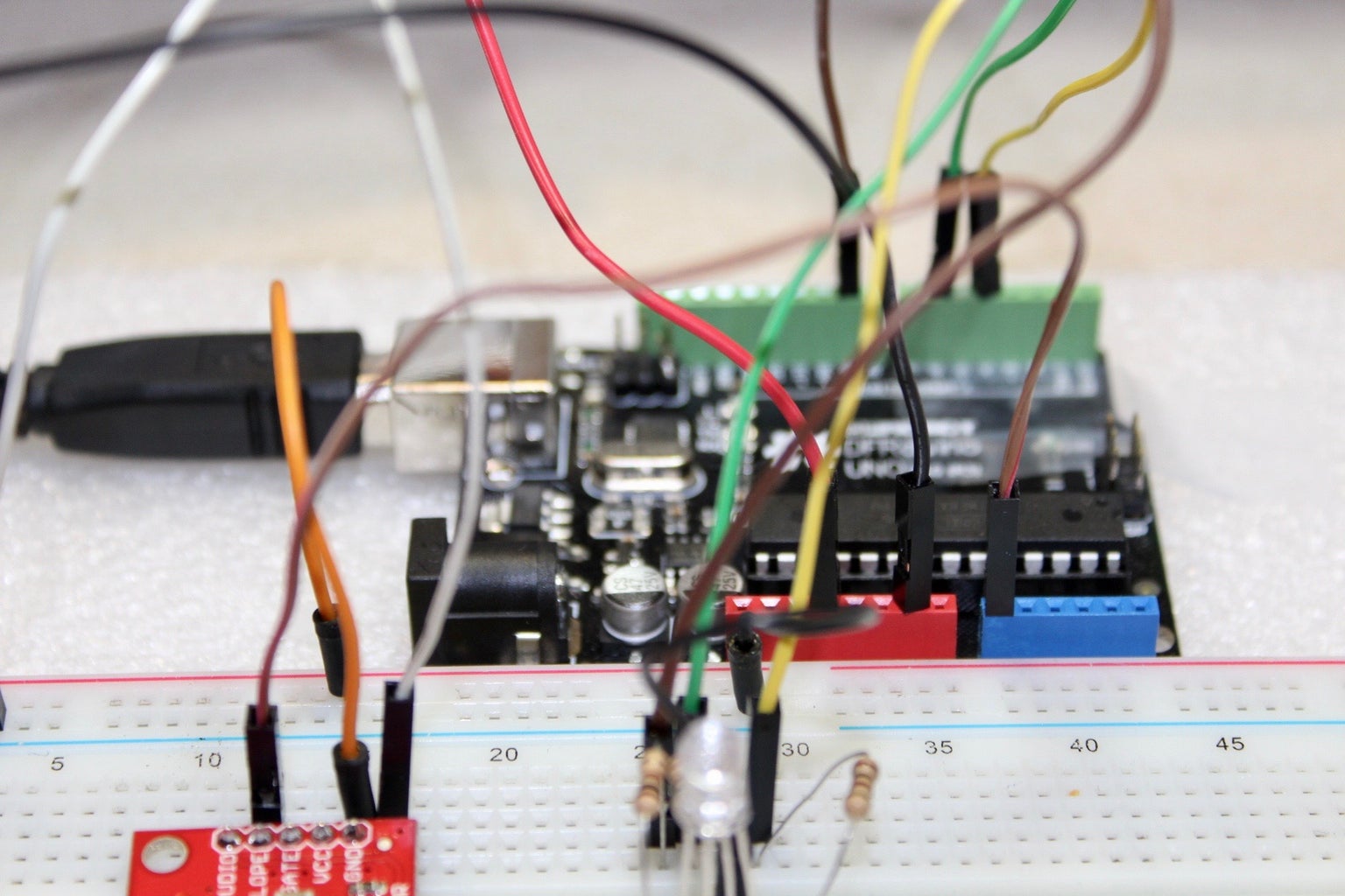 Sound Decibel Multicoloured LED Indicator : 5 Steps - Instructables