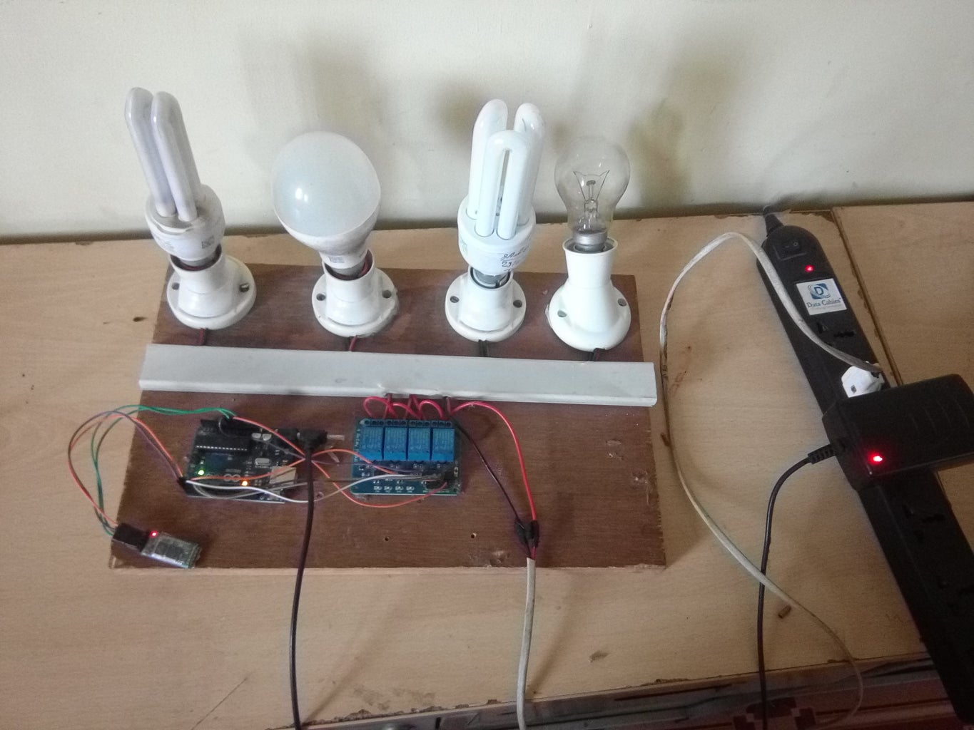 Bluetooth Control Home Automation : 7 Steps (with Pictures) Circuit Diagram