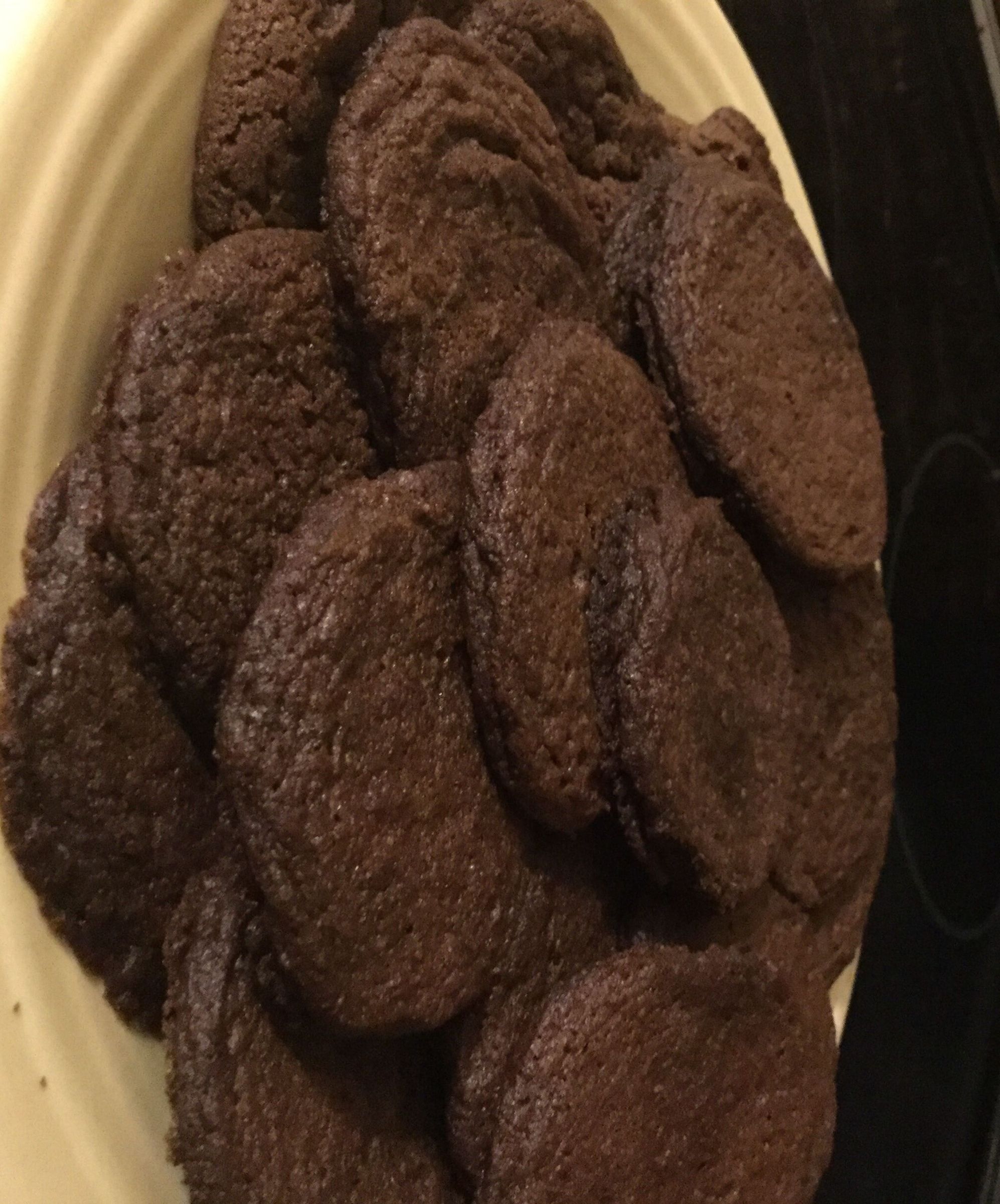 Spicy Mexican Hot Chocolate Cookies