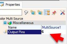 In Visuino Add & Set Components