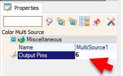 In Visuino Add & Set Components