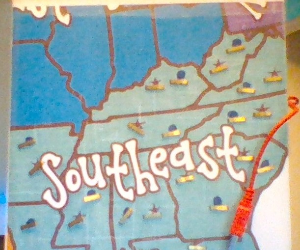 Regions of the United States Makey Makey Game