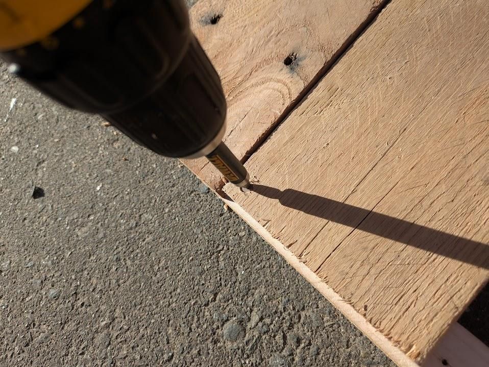 Screw on the Panels