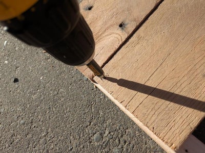Screw on the Panels
