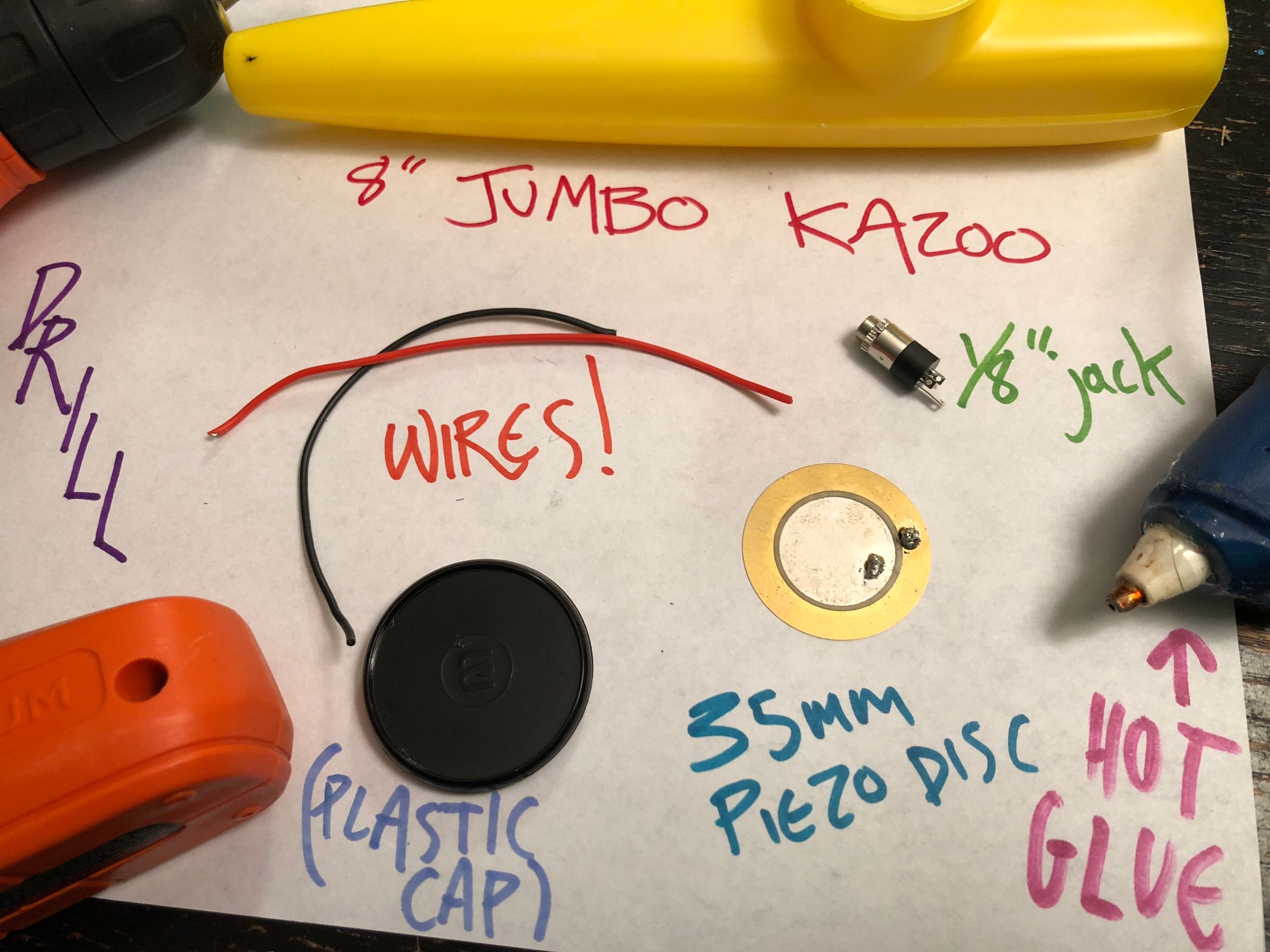 Electric Kazoo 11 Steps (with Pictures) Instructables