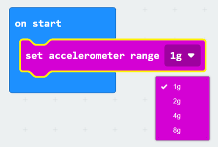 Accelerometer Sensor in Micro:bit