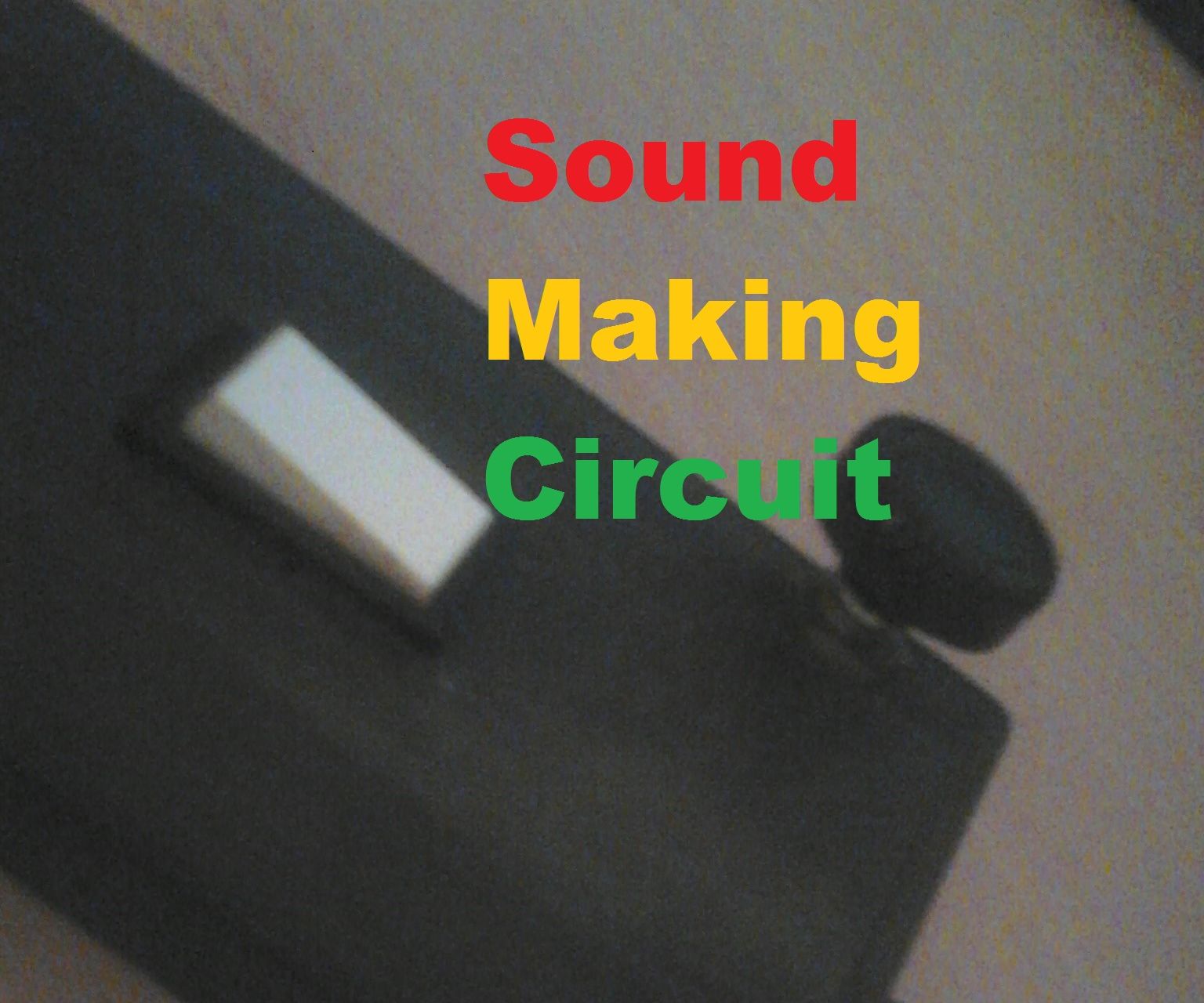 Making Sound Using a Astable Multivibrator