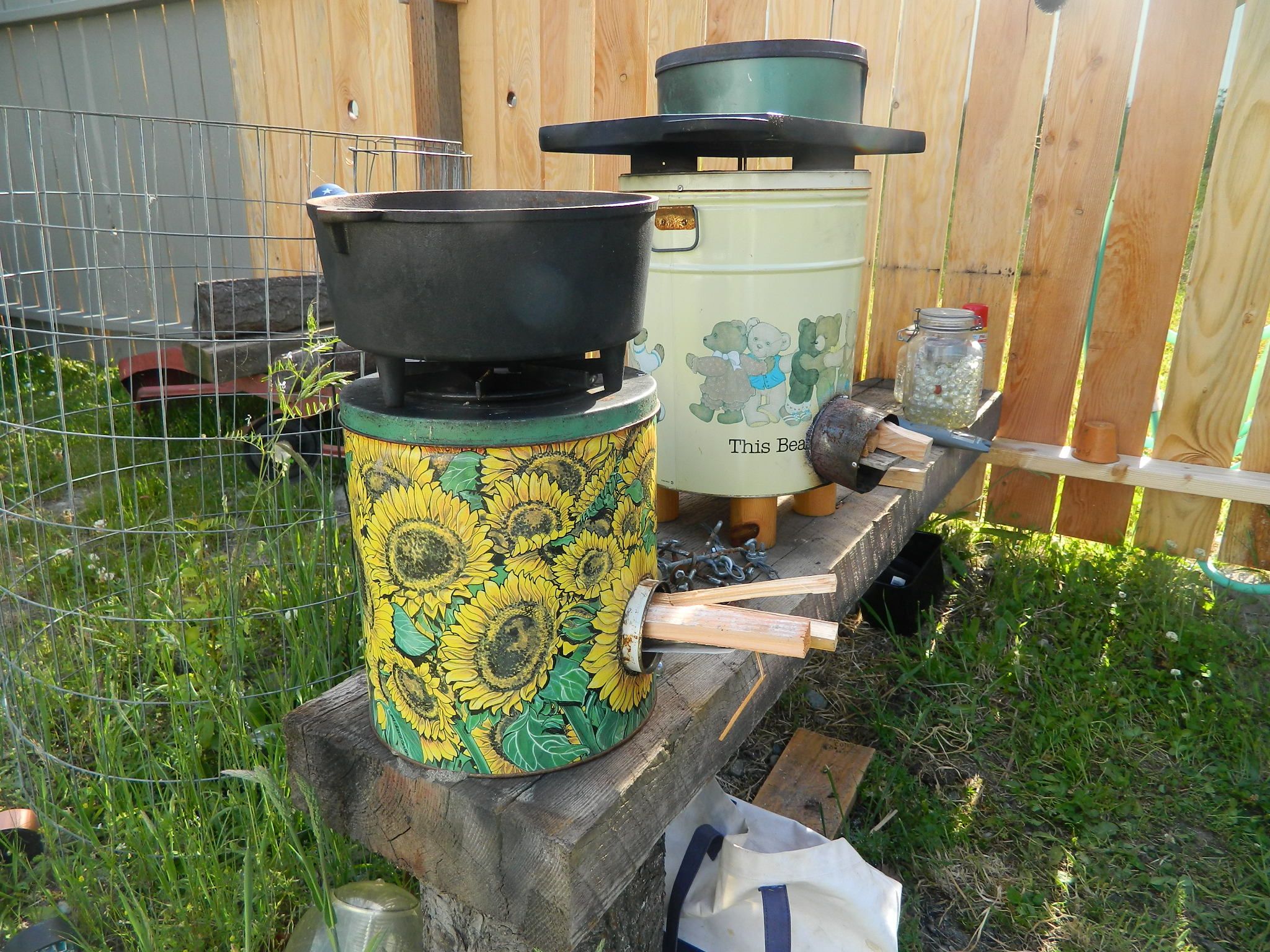 Rocket Stoves for the Homestead.