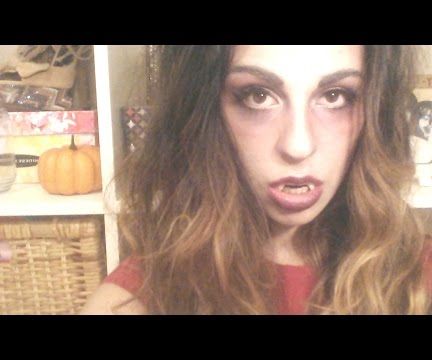 Last Minute Costume DIY Vampire