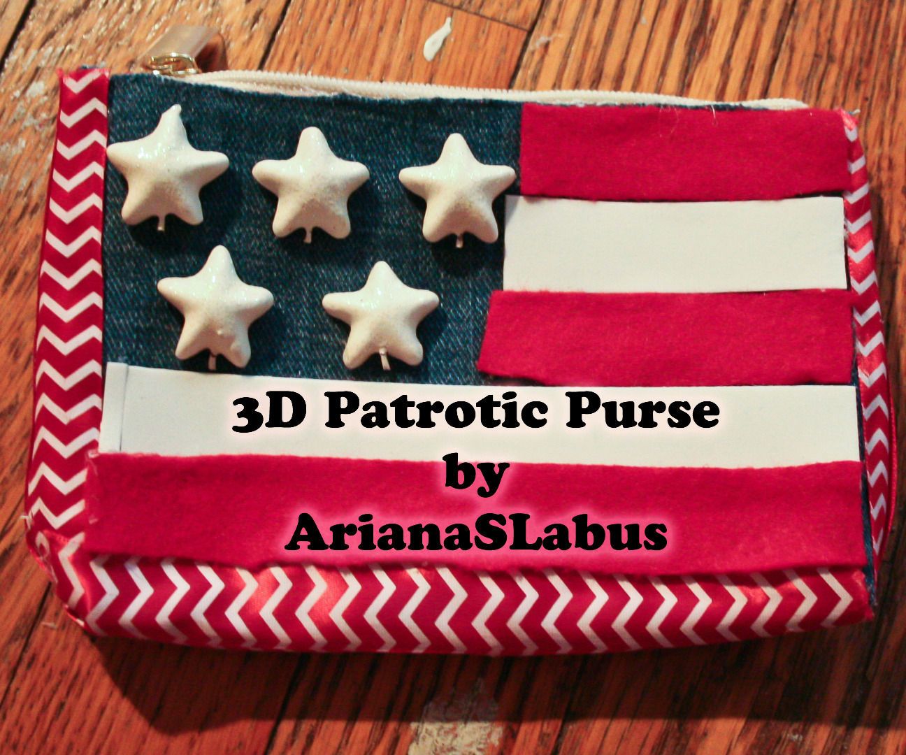3D Patriotic Purse