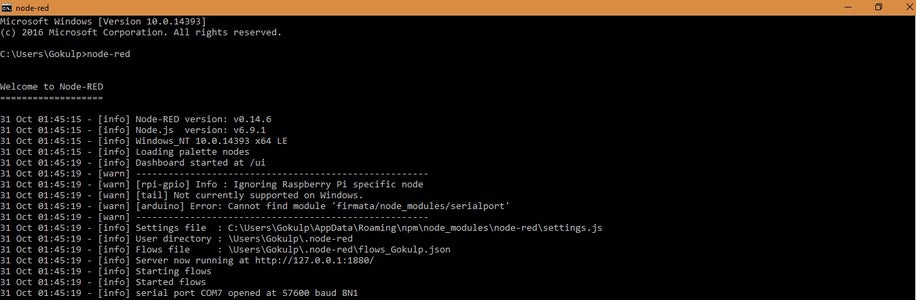 Data Logging With Node-RED and Arduino : 5 Steps (with Pictures ...