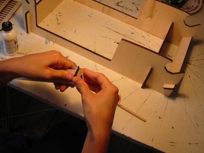 Glue That Cool Hex Back Roller Beam!